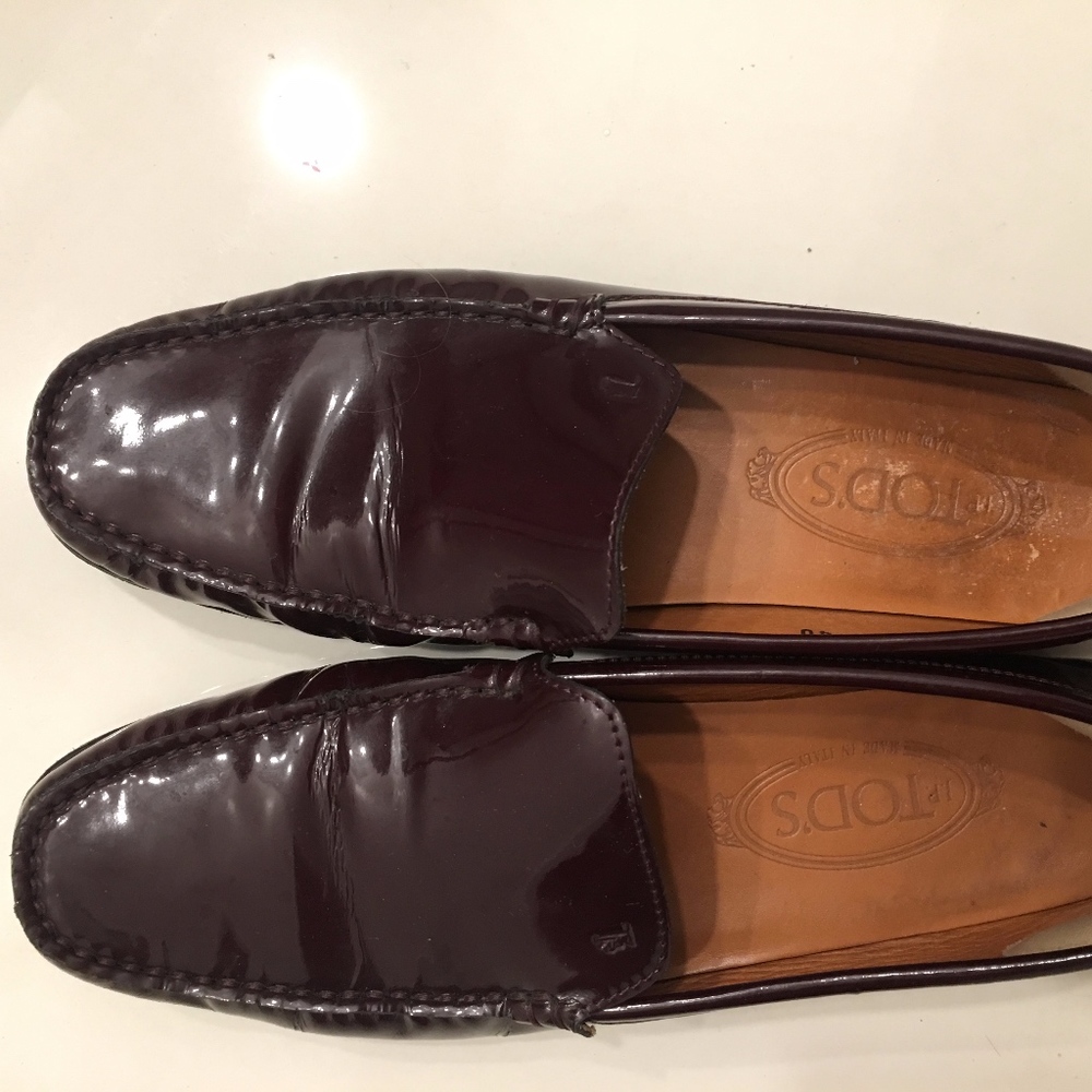 Tod’d patent leather shoes, size 40